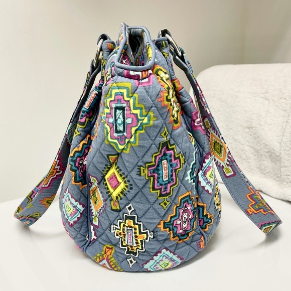 Vera Bradley Glenna Shoulder Bag in Painted Medallions Pattern - Picture 2 of 4